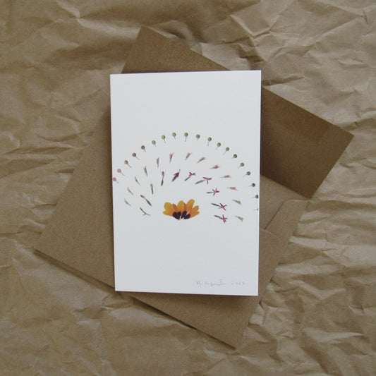 "April Roadside 2" greeting card