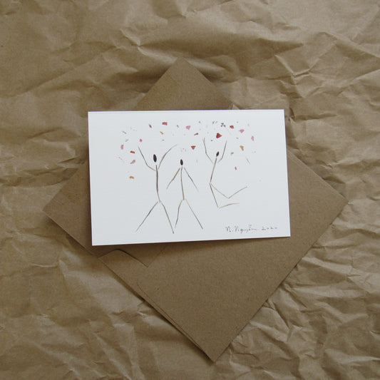 "Celebrate" greeting card