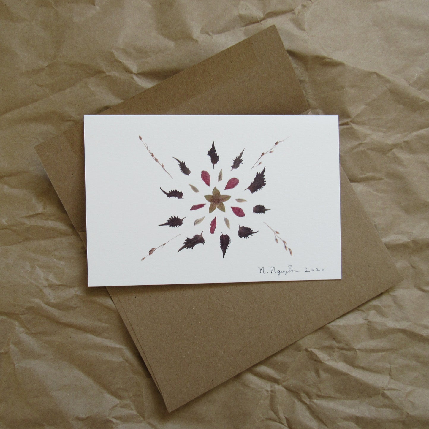 "Shiso Sonata" greeting card