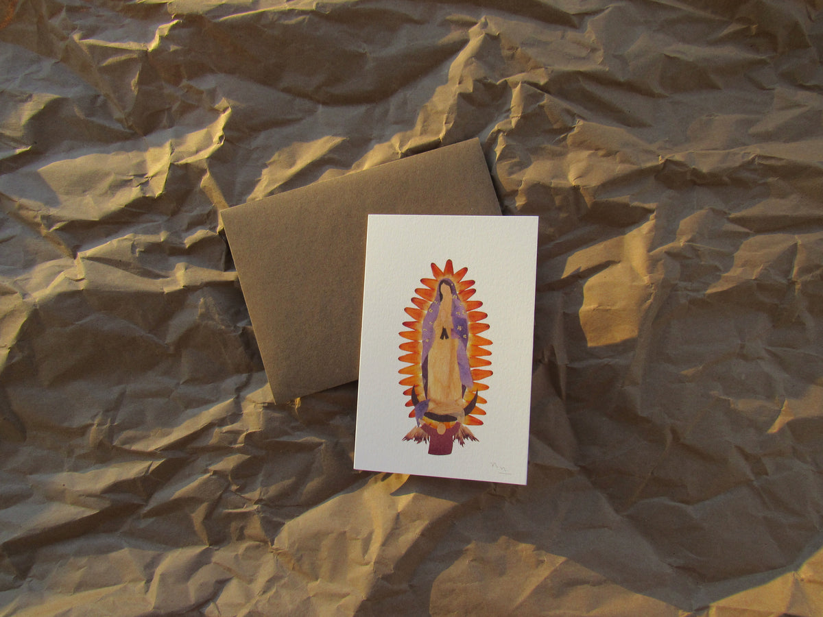 "Our Lady of Guadalupe" greeting card