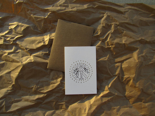 "Eucharistic Miracle at Alboraya-Almácera" greeting card